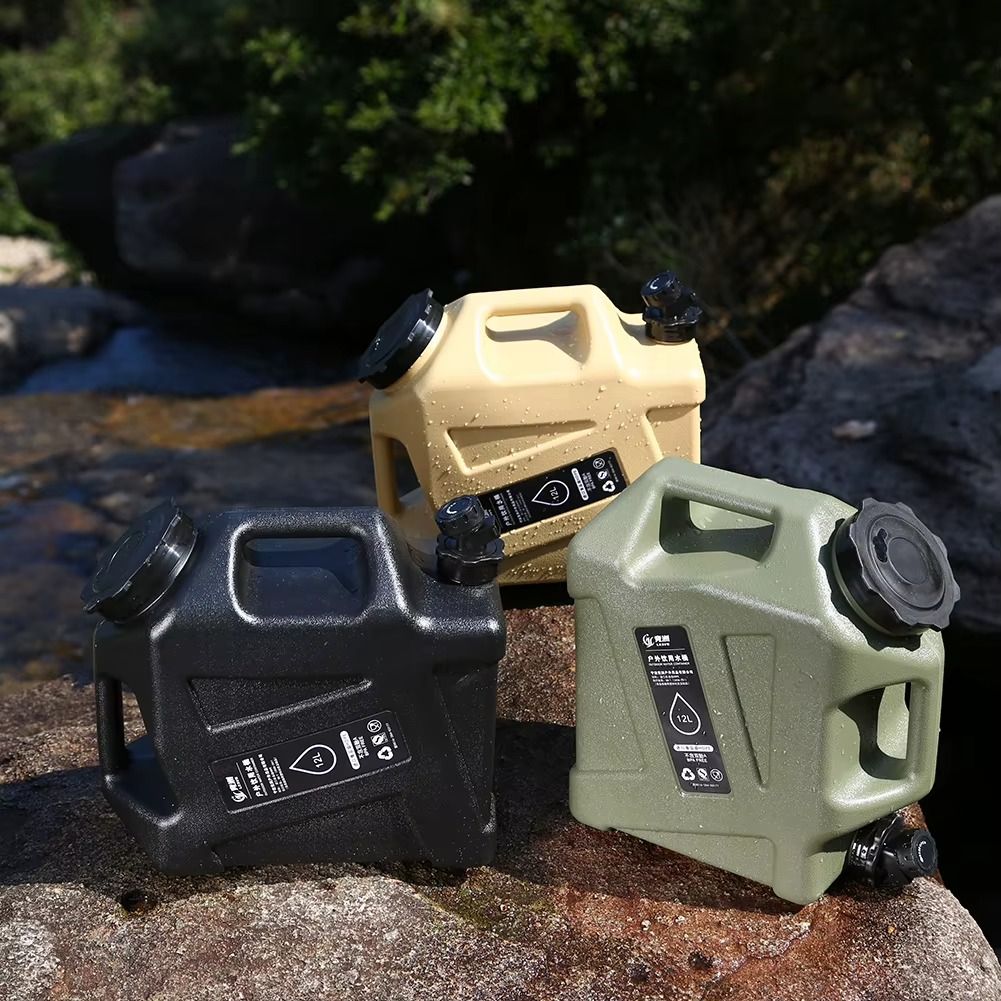12L Portable Water Container with Tap – Camping