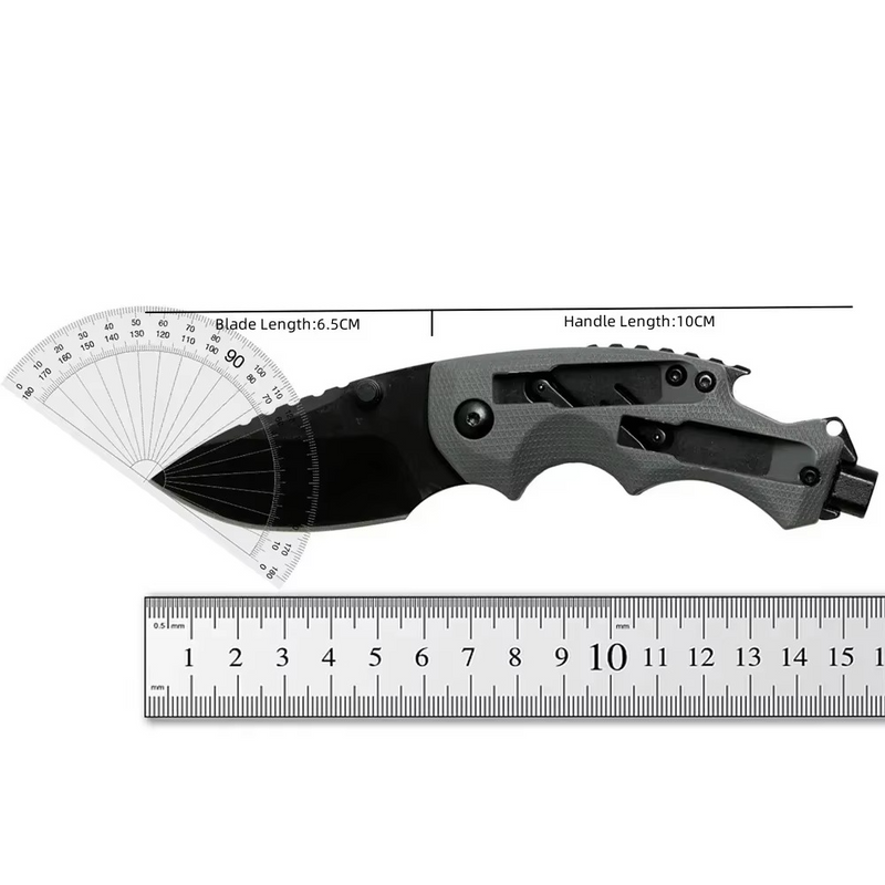 Multifunctional Folding Knife (EDC) Made of Steel