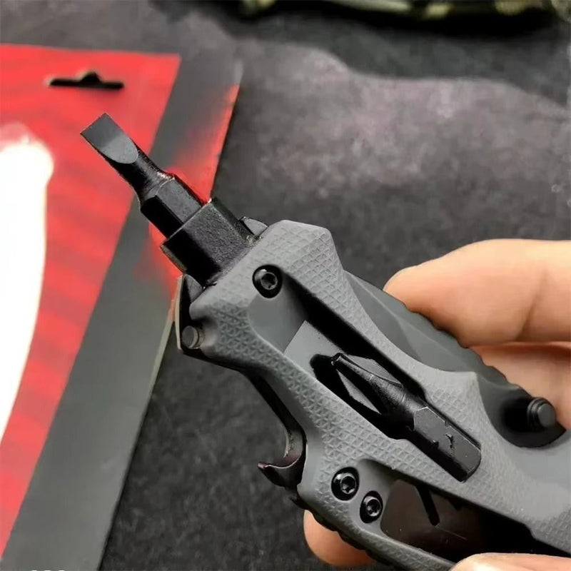 Multifunctional Folding Knife (EDC) Made of Steel