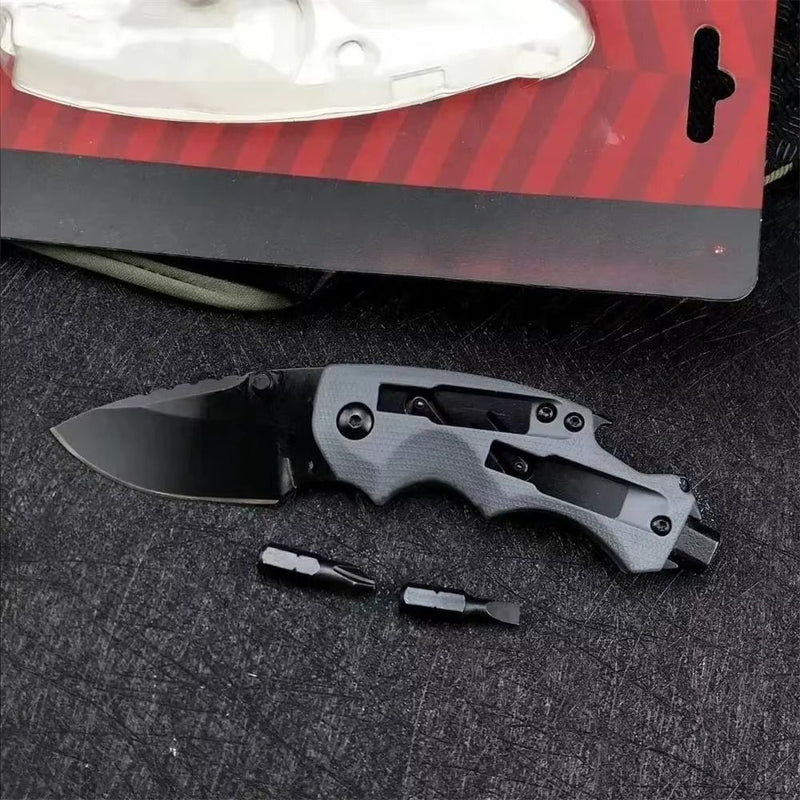 Multifunctional Folding Knife (EDC) Made of Steel