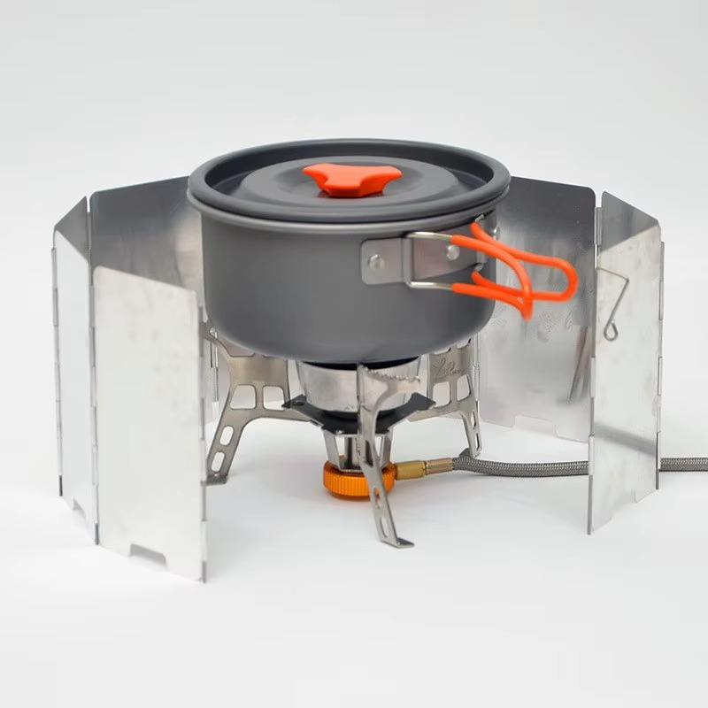 Aluminum Wind Shield for Gas Stove – Foldable