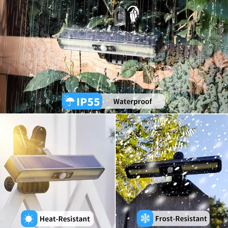 Solar LED Light with Motion Sensor – Waterproof