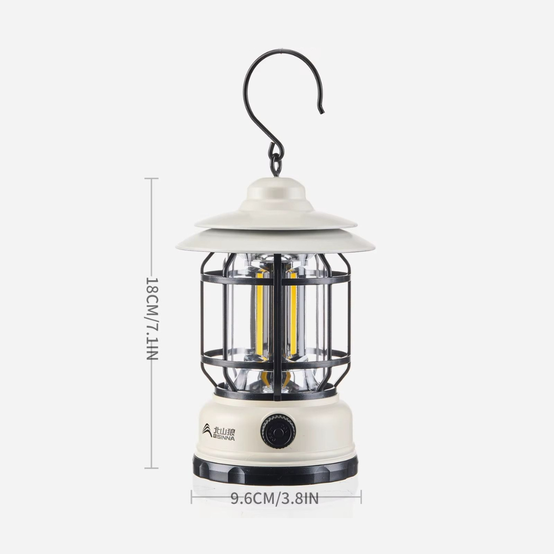 Retro Rechargeable Camping Light IPX4