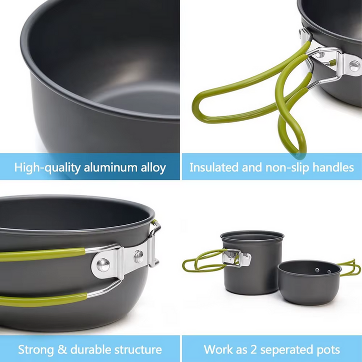 Ultralight Cookware Set for Camping